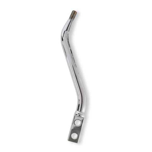 Hurst Double Bend Shifter Stick - 8.6 in - 2-1/2 in Set-Back - Chrome