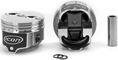 Icon Premium Forged 4.350 in Bore Piston - 4.350 in Bore - Mopar RB-Series (Set of 8) IC836.030