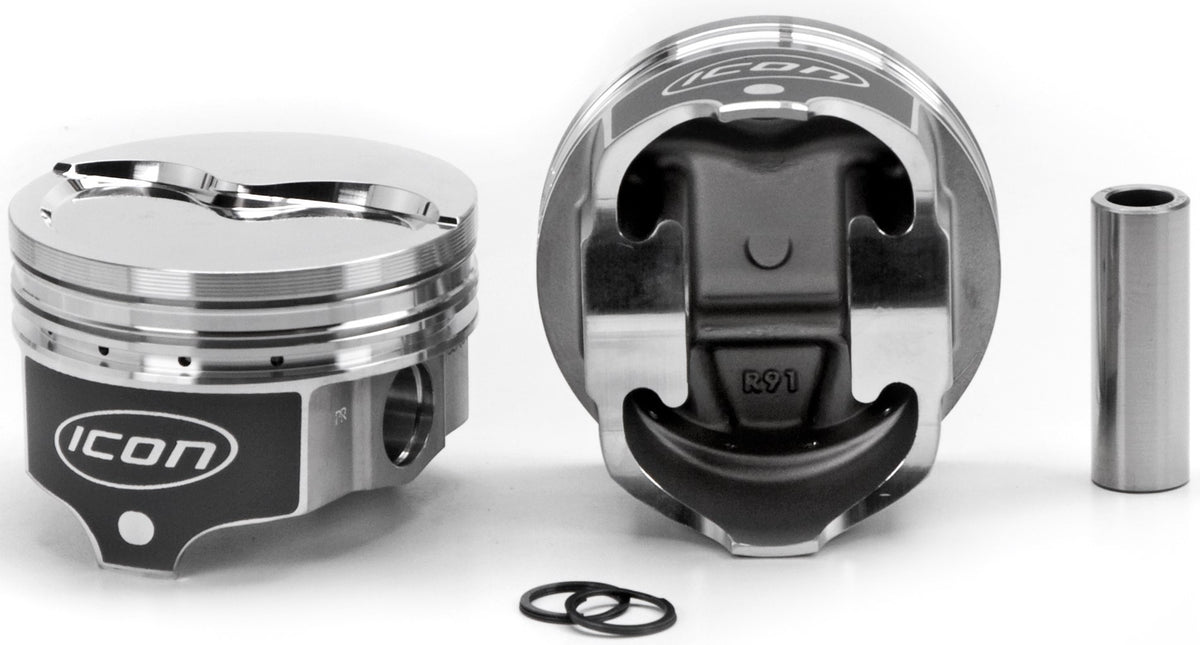 Icon Premium Forged Piston - 4.350 in Bore - Mopar B-Series (Set of 8)