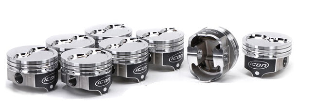 Icon Premium Forged Piston - 4.360 in Bore - Mopar B-Series (Set of 8) IC840.040