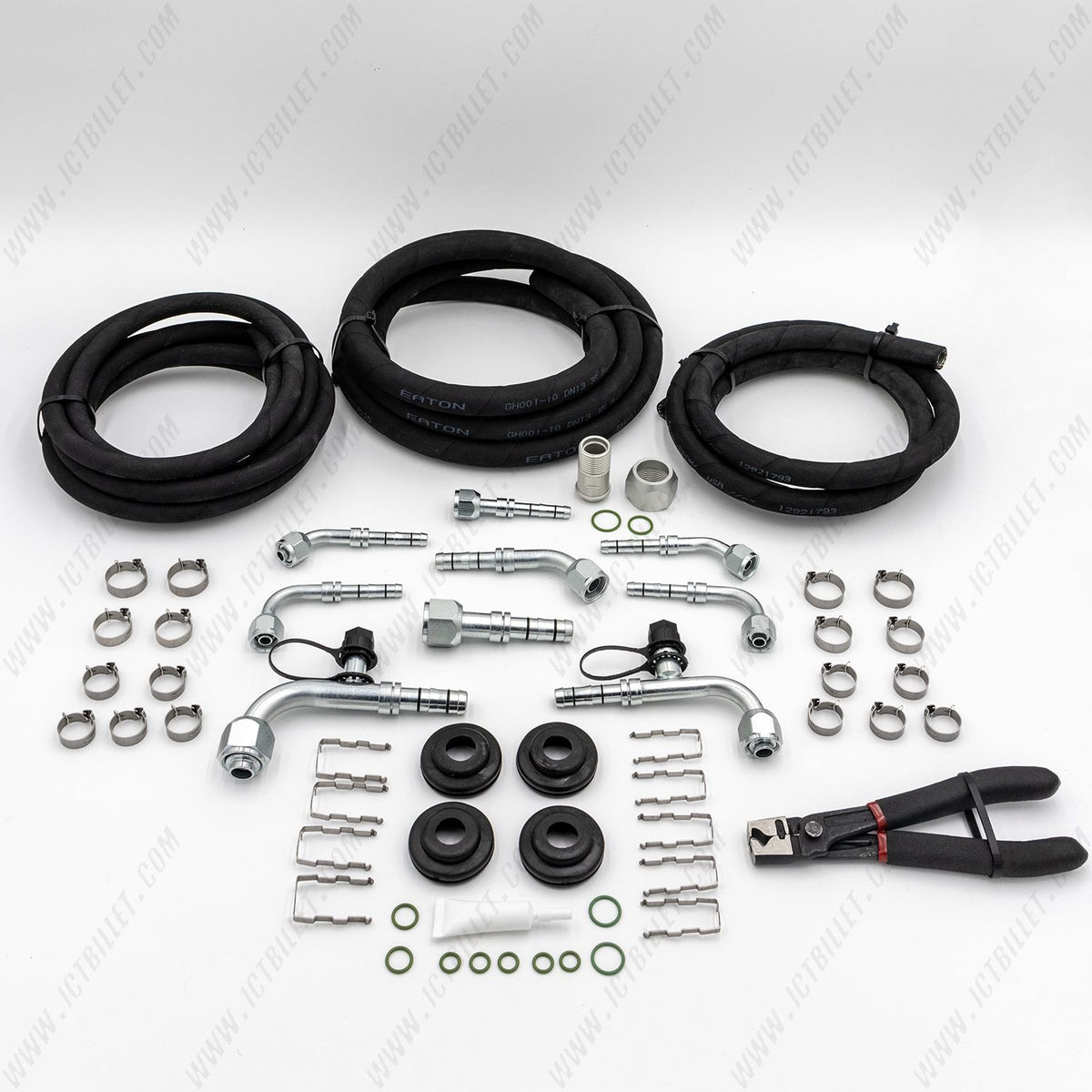 ICT Billet Air Conditioning Hose Kit