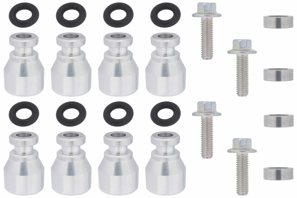 ICT Billet Fuel Injector Spacer - GM LS-Series (Set of 8)