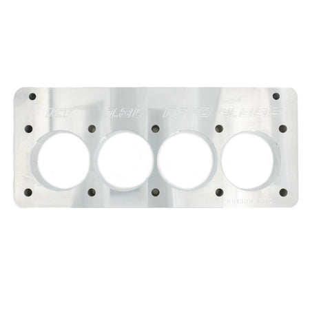 ICT Billet Cylinder Hone Guide - 4.370 in Cylinder Holes - 2.000 in Thick - Ford Godzilla