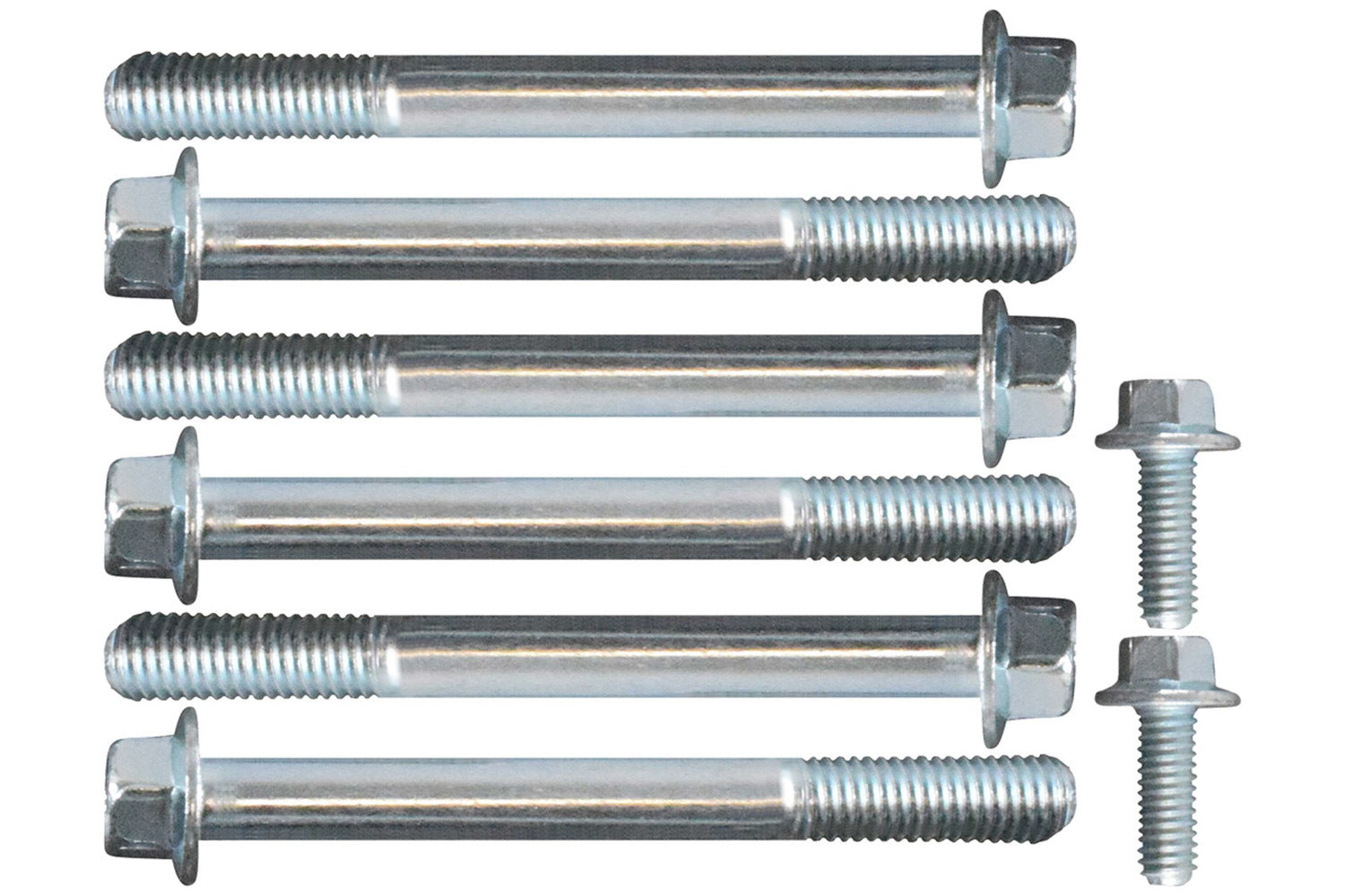 ICT Billet Water Pump and Thermostat Bolt Kit - Zinc Plated - GM LS-Series