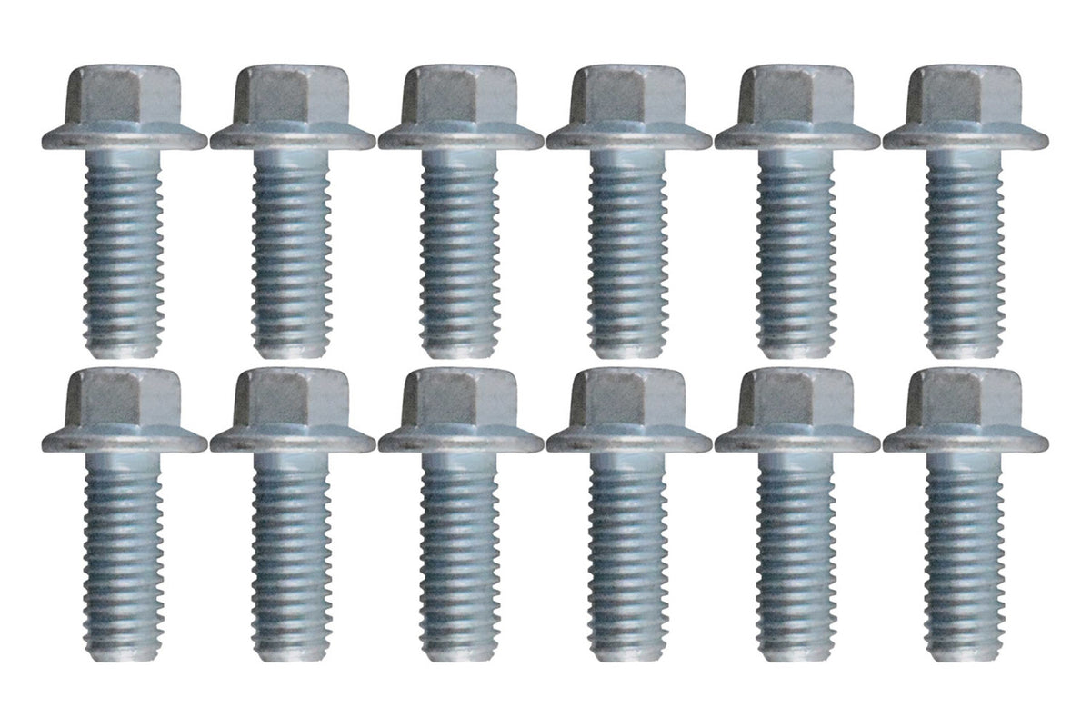 ICT Billet Rear Engine Cover Bolt Kit - Hex Head - Zinc Coated - GM LS-Series