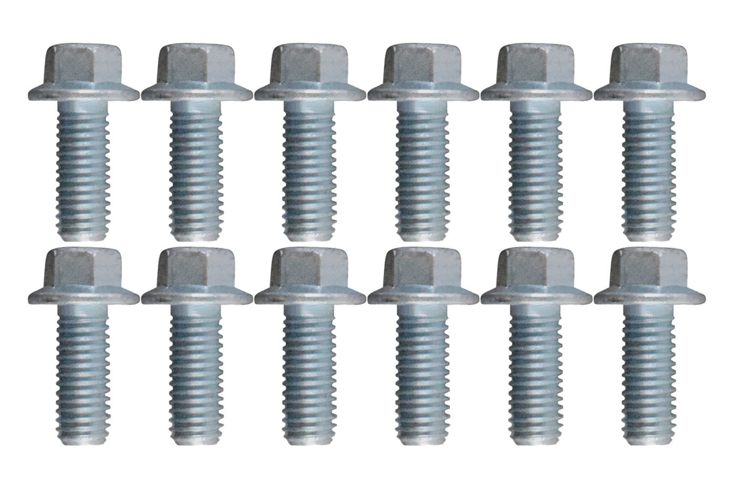ICT Billet Rear Engine Cover Bolt Kit - Hex Head - Zinc Coated - GM LS-Series