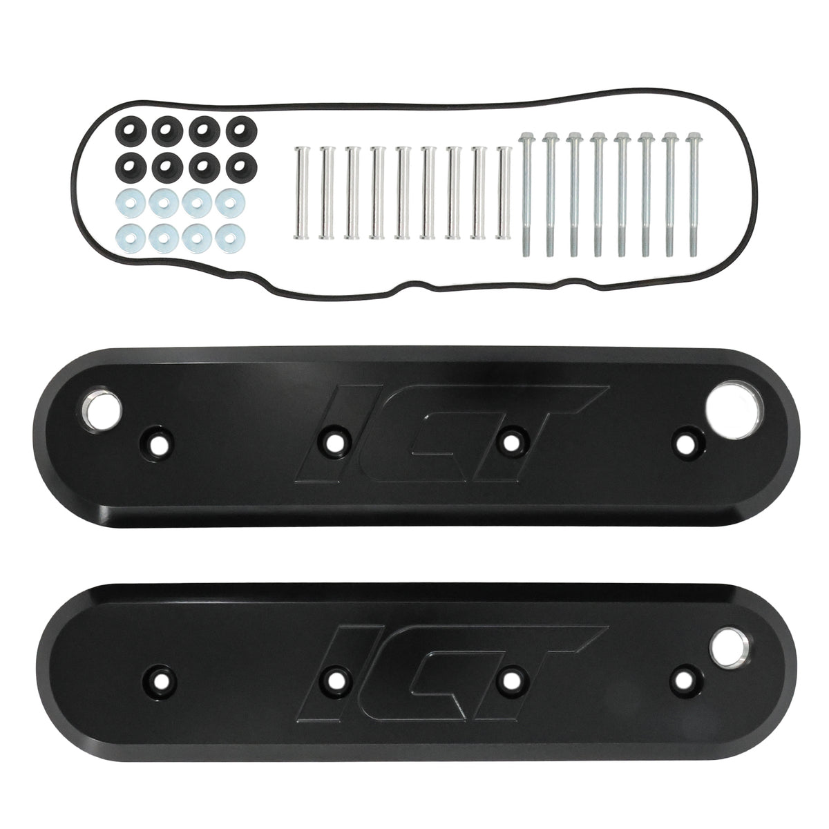 ICT Billet Valve Covers - GM LS-Series (Pair)