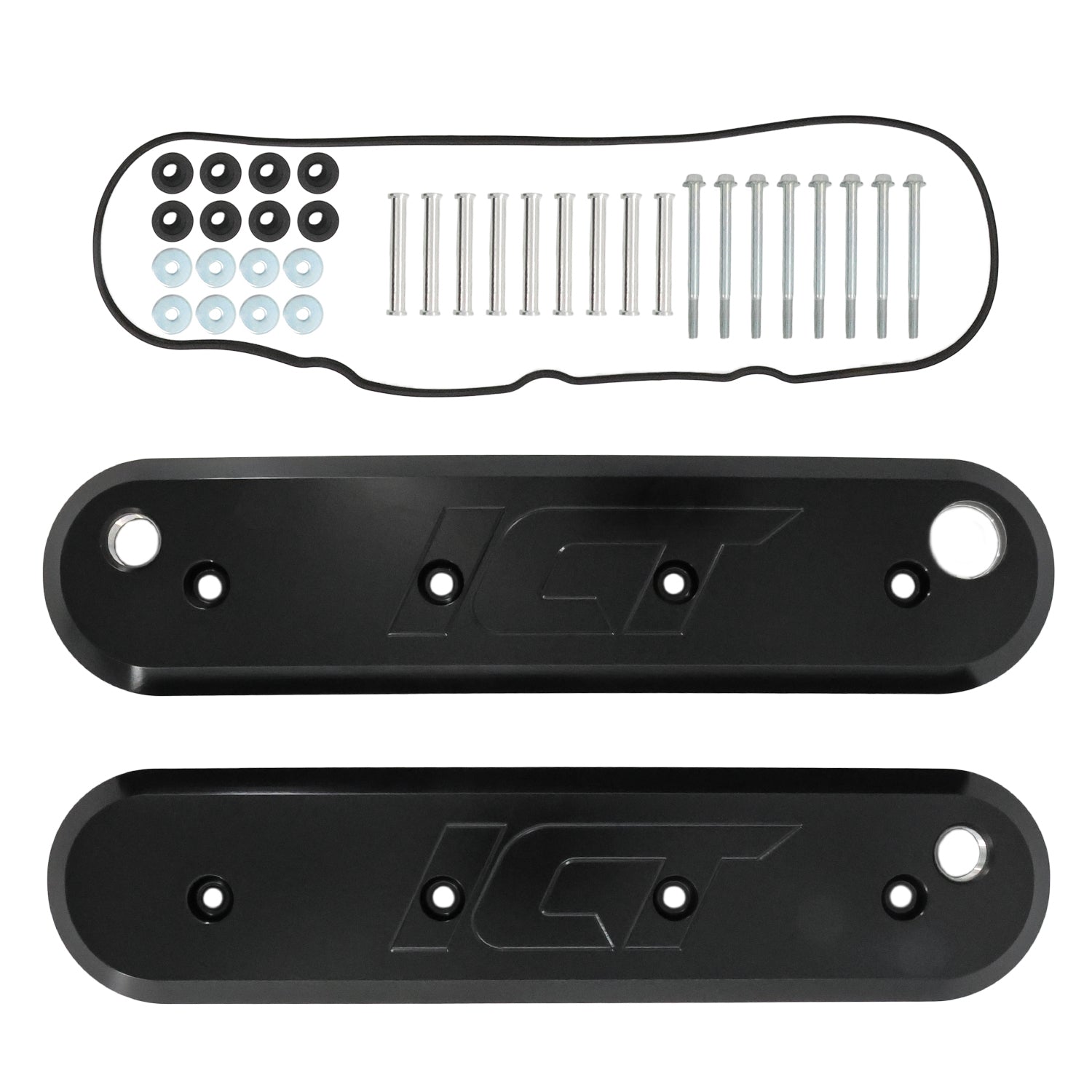 ICT Billet Valve Covers - GM LS-Series (Pair)