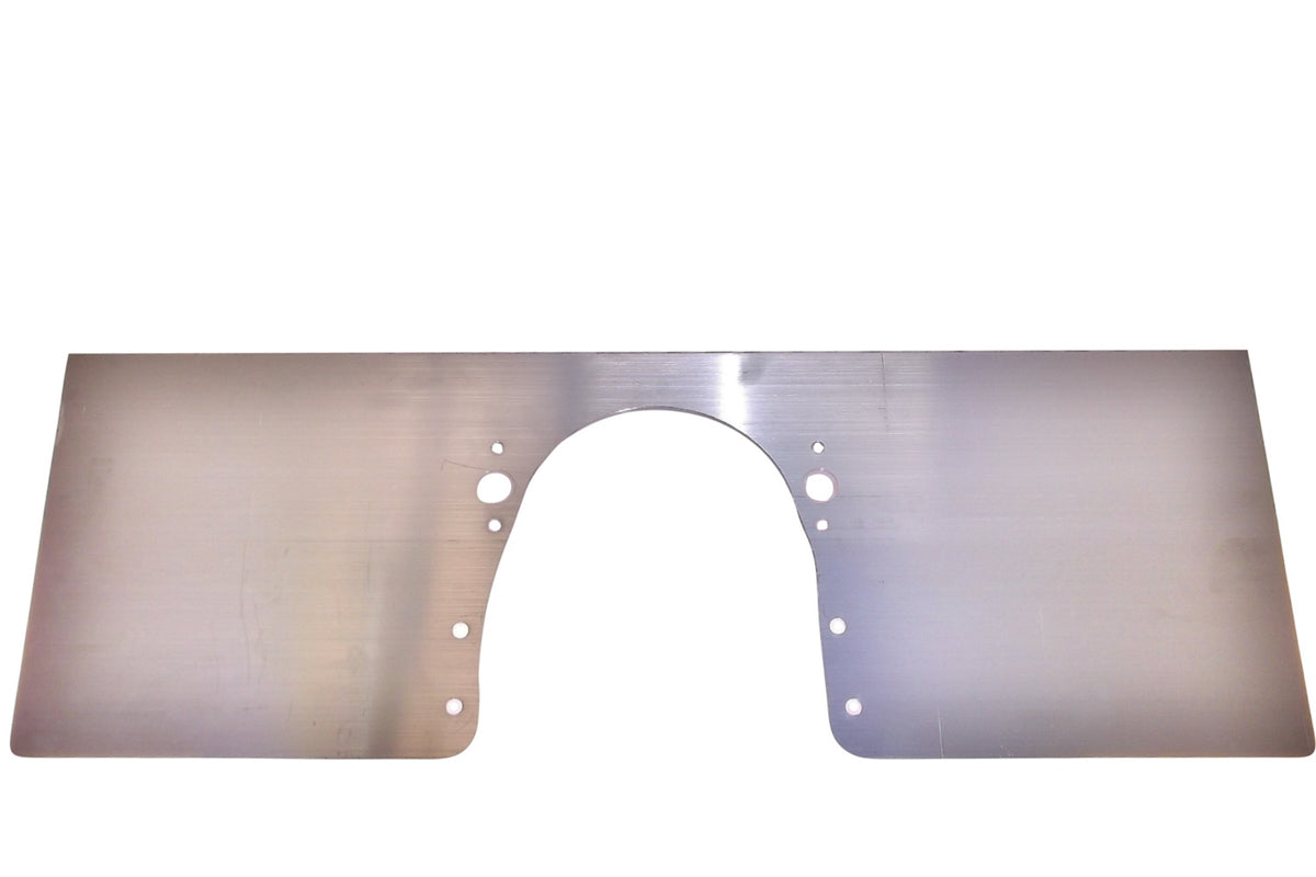 ICT Billet Front Motor Plate - 12 x 36 x 0.25 in - Big Block Chevy