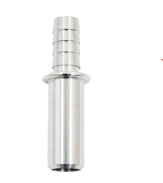 ICT Billet 3/8" Hose Barb Vacuum Port Fitting Intake Manifold Rear Brake Boost LQ4 - OEM to 3/8 in Hose Barb