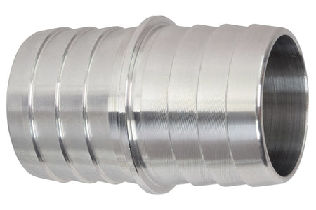 ICT Billet Straight 1-1/4 in Hose Barb to 1-1/4 in Hose Barb Coupler Fitting
