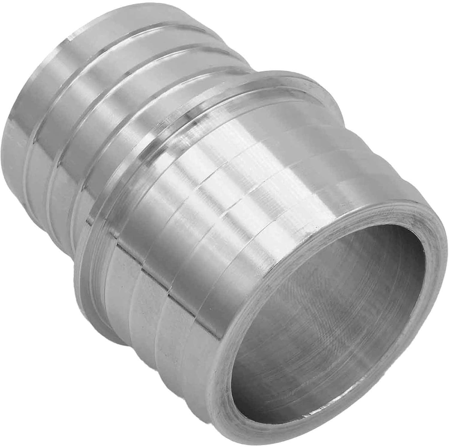 ICT Billet Straight 1-1/2 in Hose Barb to 1-3/4 in Hose Barb Coupler Fitting