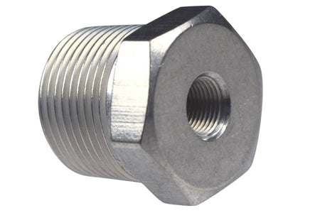 ICT Billet 3/4 in NPT Male to 1/8 in NPT Female Bushing