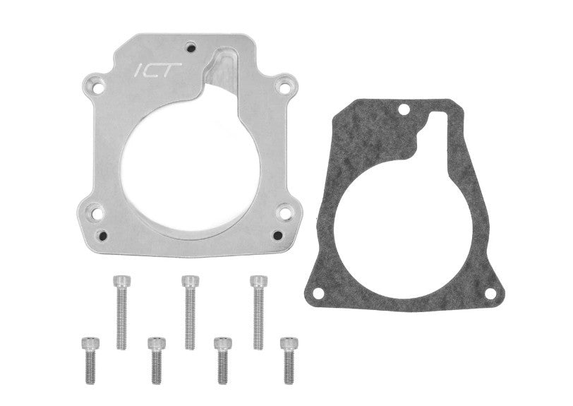 ICT Billet Throttle Body Adapter - GM LT-Series to GM LS-Series 3-Bolt
