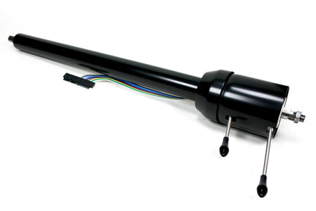 ididit Retrofit Tilt Steering Column - Floor Shift - Black