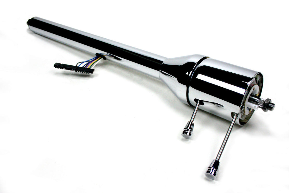 ididit Retrofit Tilt Steering Column - Chrome - GM A-Body 1964-65