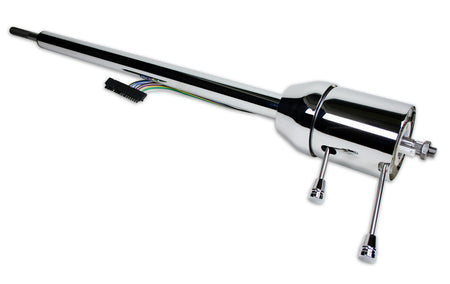 ididit Retrofit Tilt Steering Column - Floor Shift - Chrome