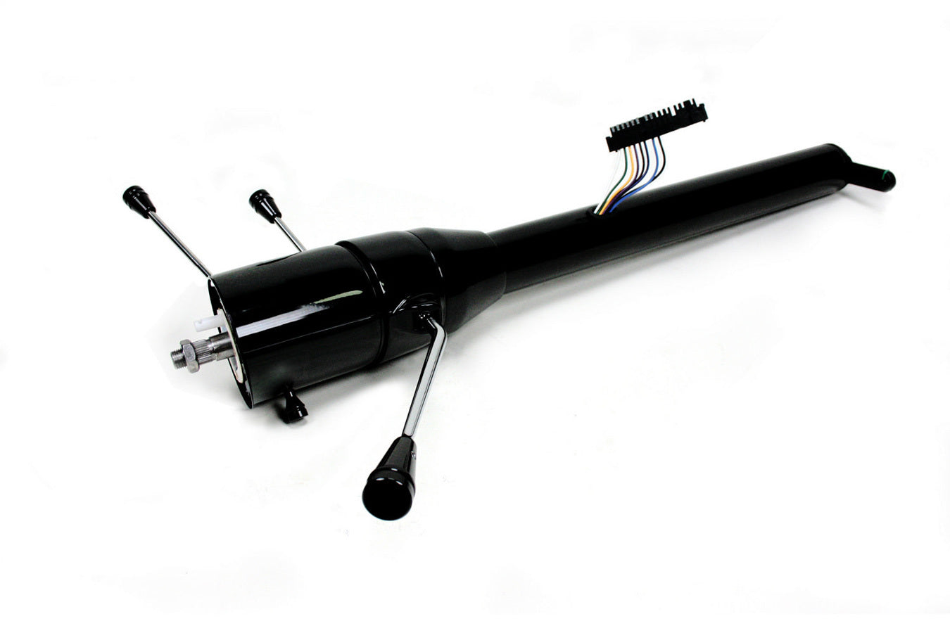 ididit Tilt Steering Column - Column Shift - 2-1/4 in Tube - 30 in Length - Black