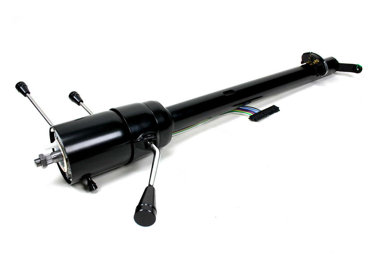 ididit Retrofit Tilt Steering Column - Column Shift - Black 1140650051