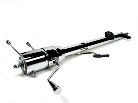 ididit Tilt Steering Column - Column Shift - 2 in Tube - Chrome - GM B-Body 1963-64