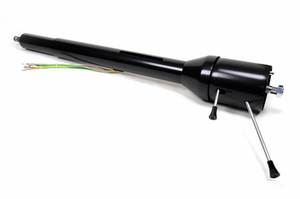 ididit Retrofit Tilt Steering Column - Black - Ford Mustang 1969