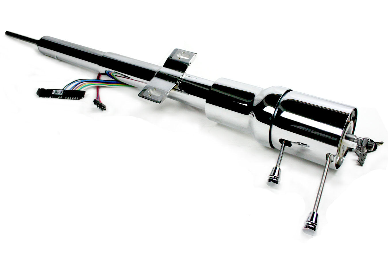 ididit Retrofit Tilt Steering Column - Chrome - Mopar E-Body 1970-74