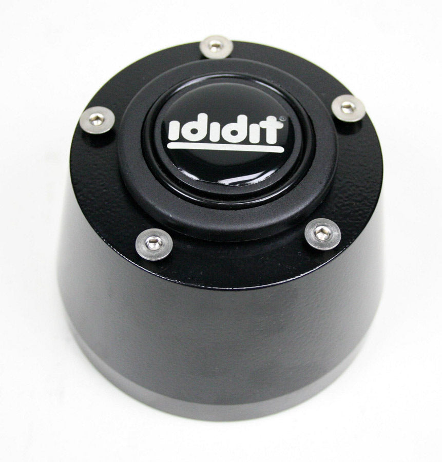 ididit 5-Bolt to Ididit Column / OE Column Steering Wheel Adapter - Black Powder Cot