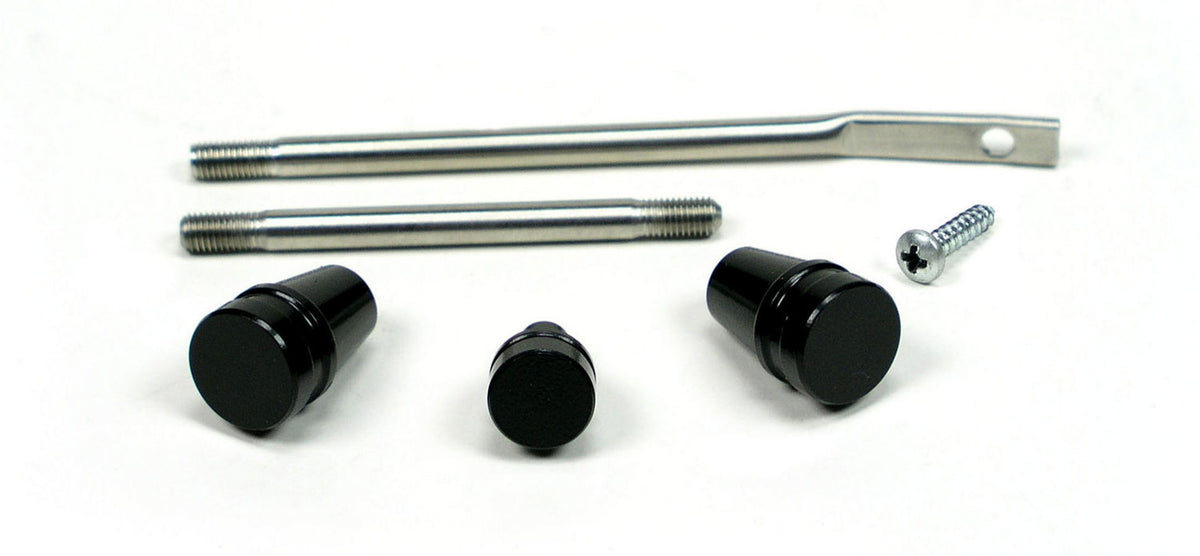 ididit Steering Column Dress-Up Kit - Black - GM / Mopar