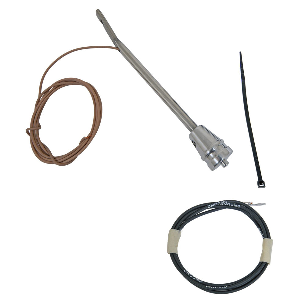ididit Turn Signal Lever w/ Button - Polished