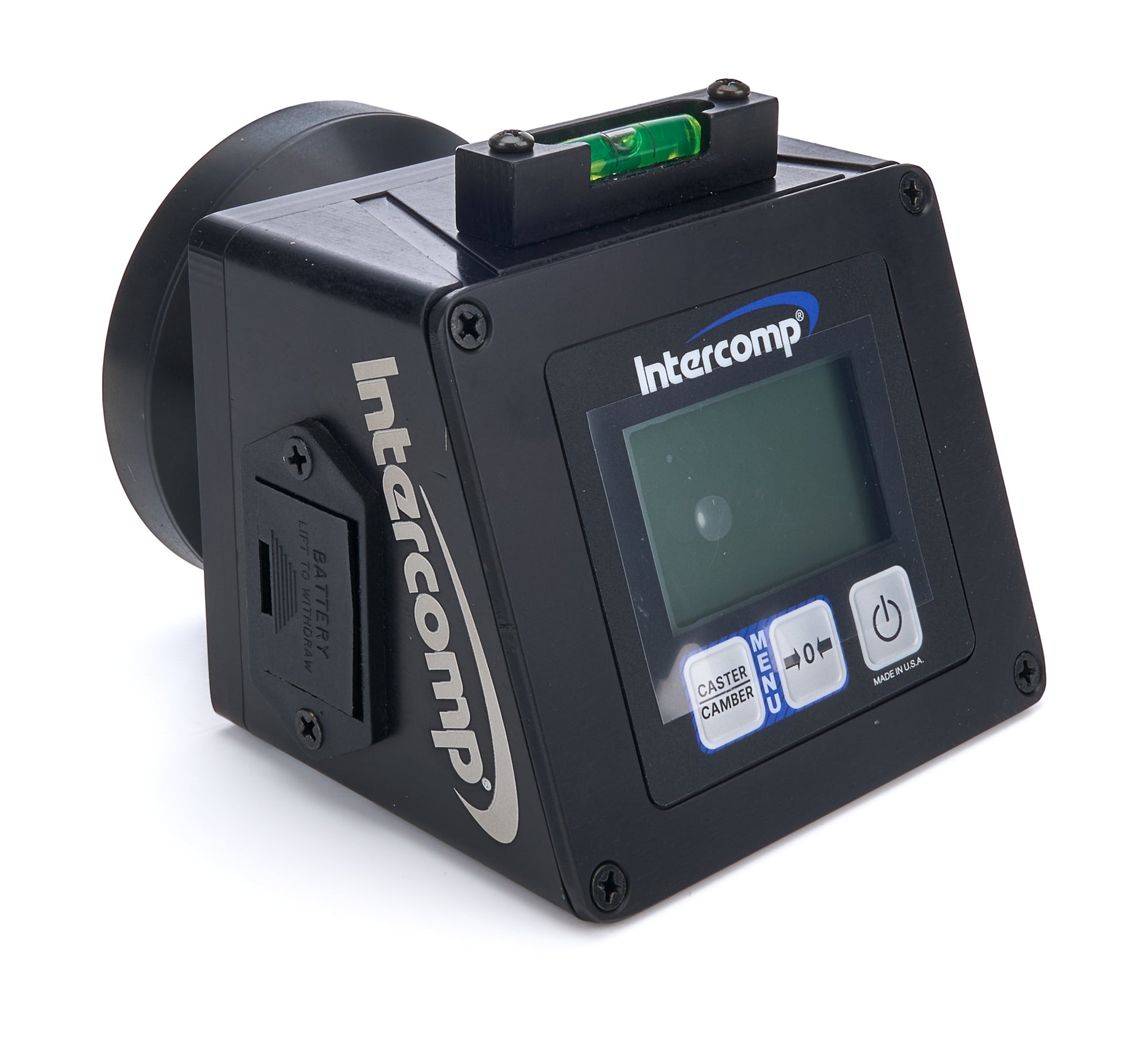Intercomp Digital Caster / Camber Gauge w/ Carry Case - Magnetic Adapter