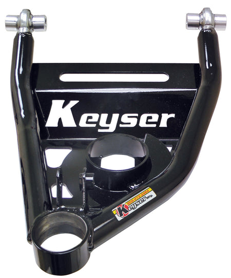 Keyser Right Side Lower Control Arm - Black - Screw-In Ball Joint - Chevy Chevelle