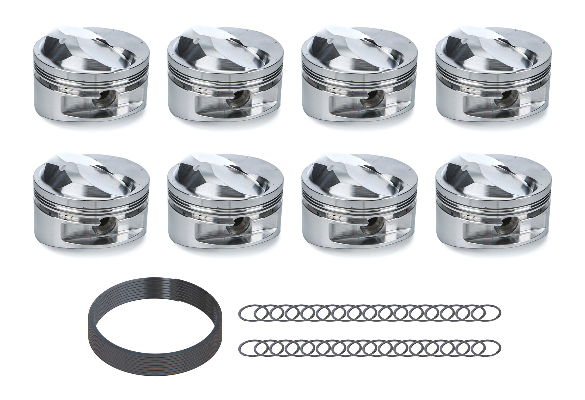 JE Pistons Forged Piston - 4.610 in Bore - Big Block Chevy (Set of 8)