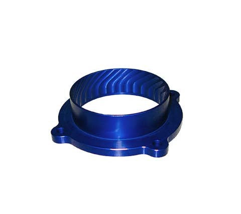 Jet Powr-Flo Throttle Body Spacer - Blue - 3.6L Jeep V6