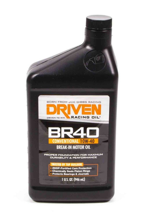 Driven BR40 Conventional 10w-40 Break-In Oil - 1 Quart Bottle