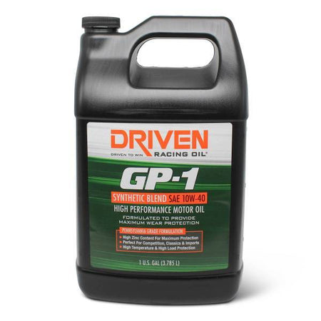 Driven GP-1 10W40 Semi-Synthetic Motor Oil - 1 Gallon Jug