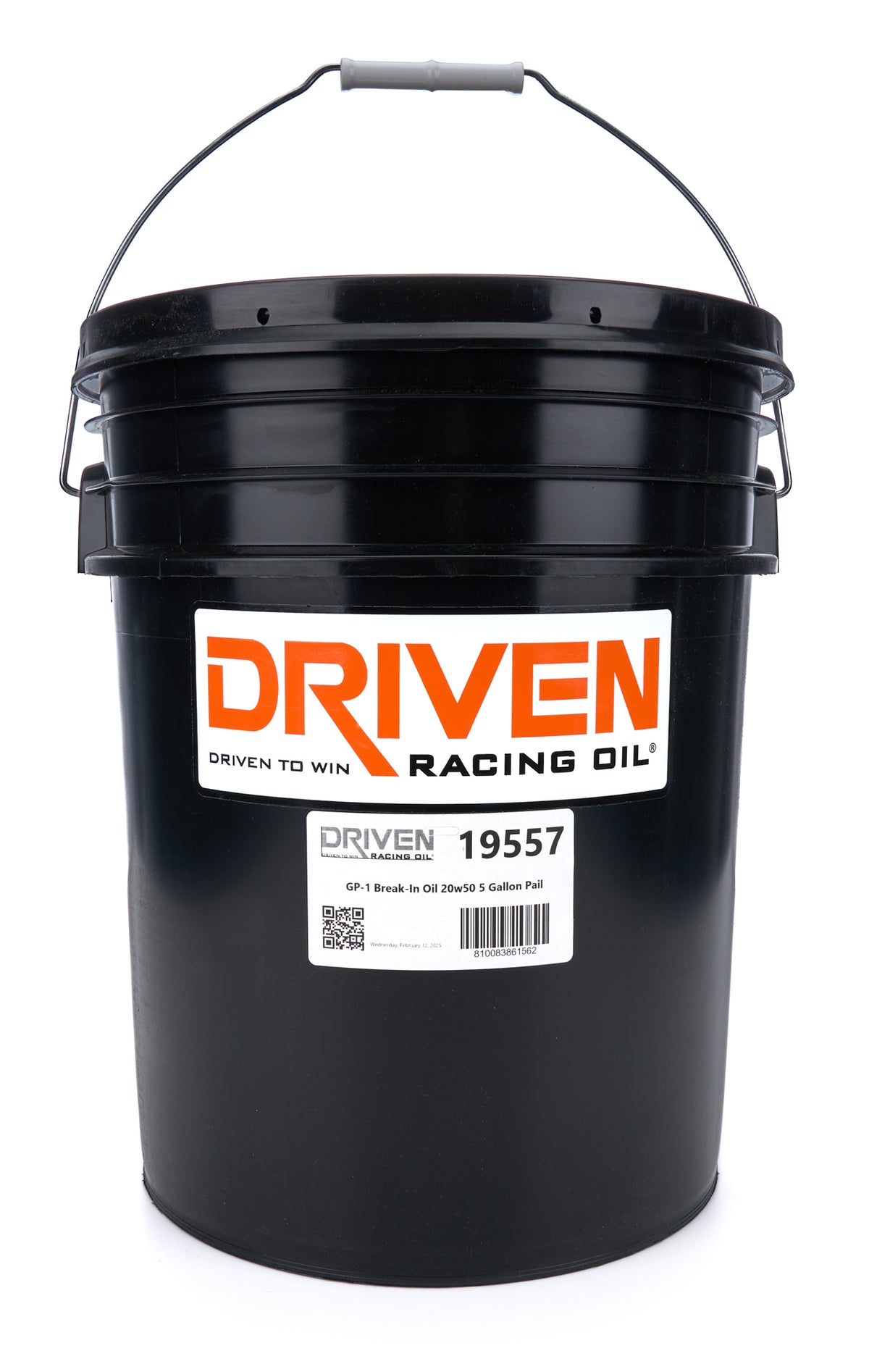 Driven GP-1 Break In 20W50 Motor Oil - 5 Gallon Pail