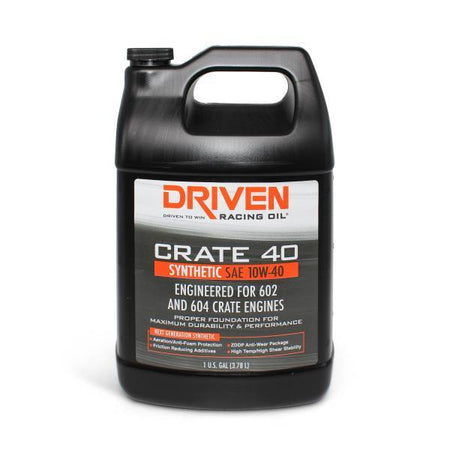 Driven Crate 40 10W40 Synthetic Motor Oil - 1 Gallon Jug