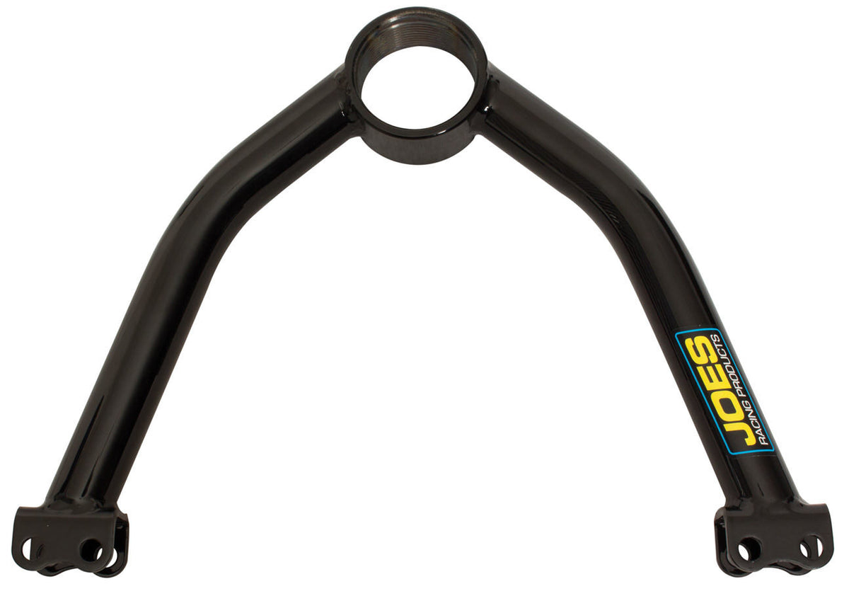 JOES Bearing Style Upper Control Arm Tubing Section - 7 in Long - Screw-In Ball Joint - Black