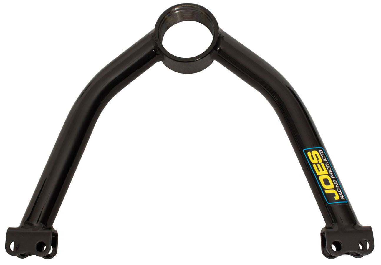 JOES Bearing Style Upper Control Arm Tubing Section - 7 in Long - Screw-In Ball Joint - Black