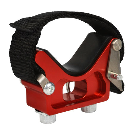 JOES Bolt-On Flat Panel Mount Shock Reservoir Bracket - Red - 1-1/2 to 3 in Reservoirs