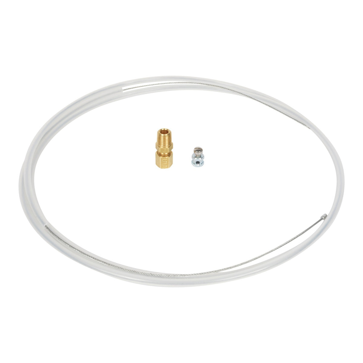JOES Jr Sprint/Kart Throttle Cable Kit - 6 ft Long - Clear Nylon Tubing - Mini Sprint / Micro Sprint / Kart