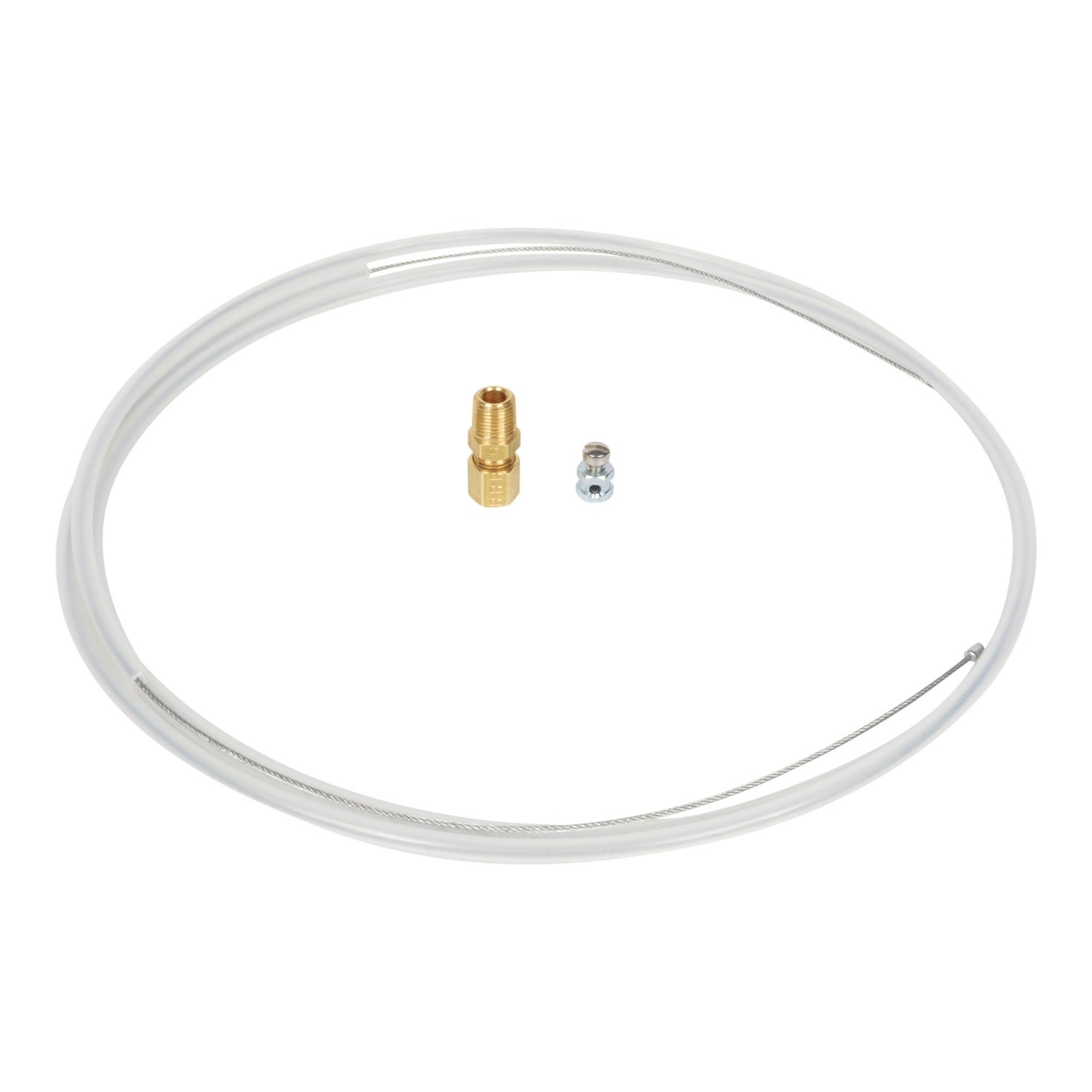 JOES Jr Sprint/Kart Throttle Cable Kit - 6 ft Long - Clear Nylon Tubing - Mini Sprint / Micro Sprint / Kart