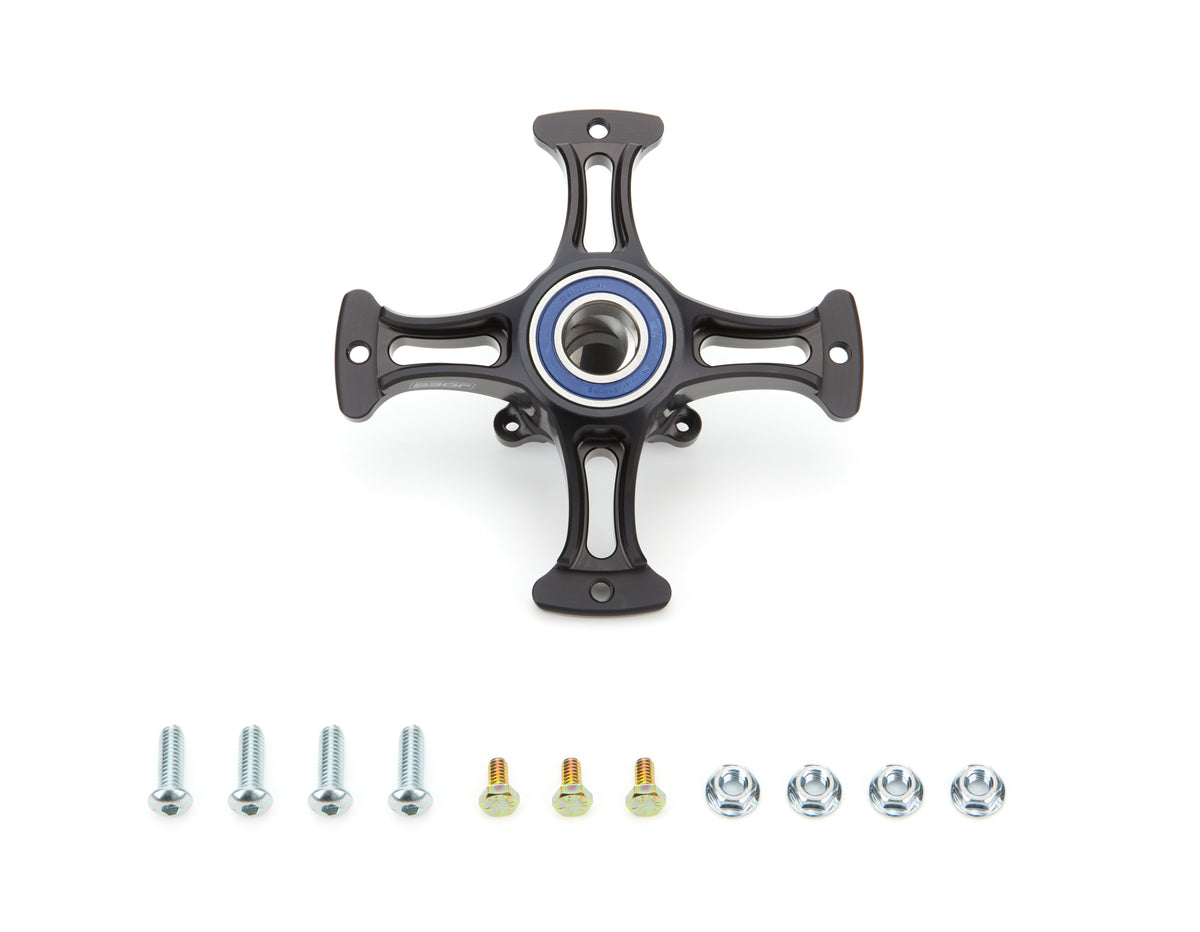 JOES Micro / Mini Sprint Front 3-Bolt Rotor Mount Hub - Left Side - Black