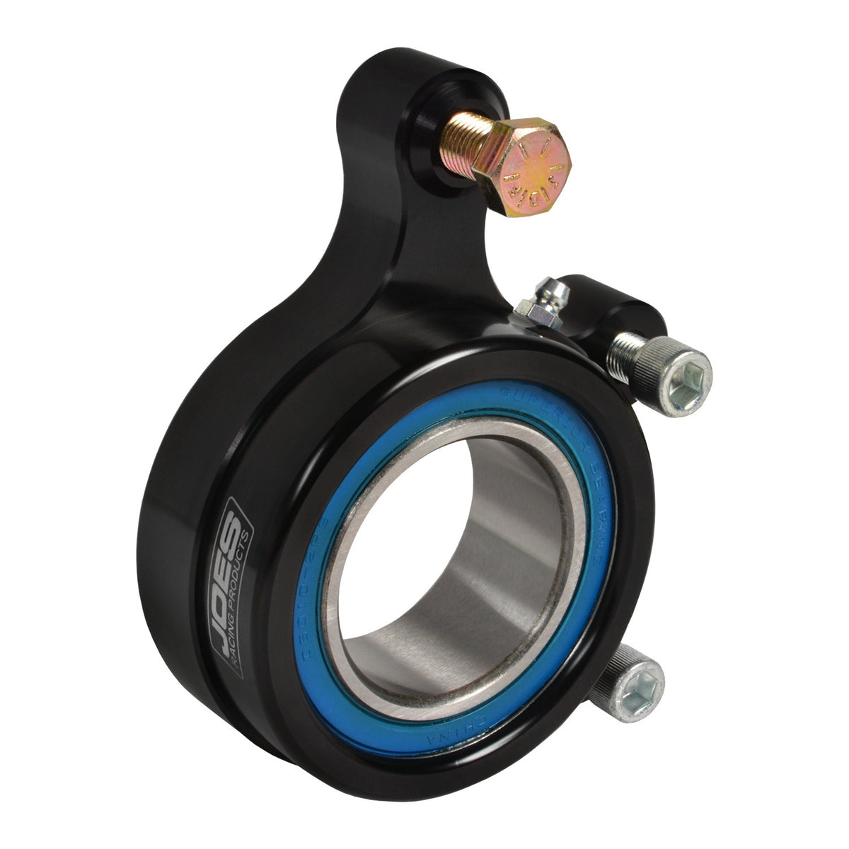JOES Micro Sprint Rear Brake Caliper Bracket - Carrier Mount - Dual Bearing - Black
