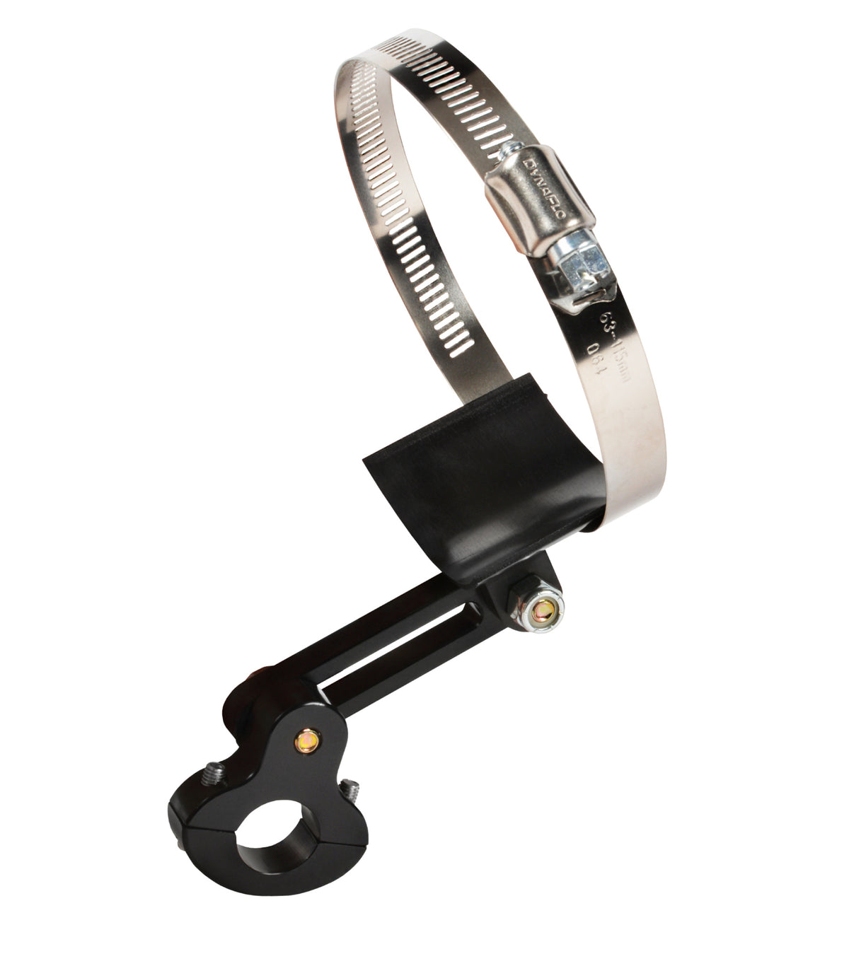 JOES  Stainless Worm Gear Muffler Clamp - 4 in Mufflers - 3/4 in Tube Mount