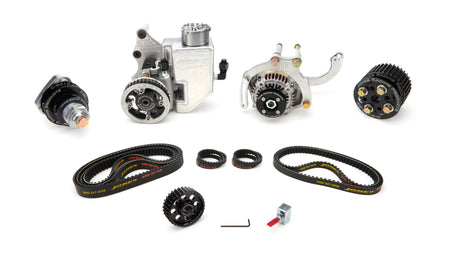 Jones Racing Products HTD Pulley Kit - Black - Small Block Chevy