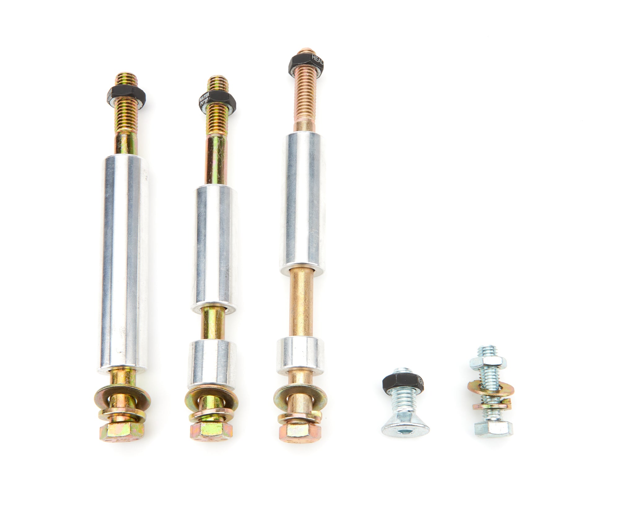Jones Racing Products LH Alternator Bracket Bolt Kit - Hex Head - Small Block Chevy