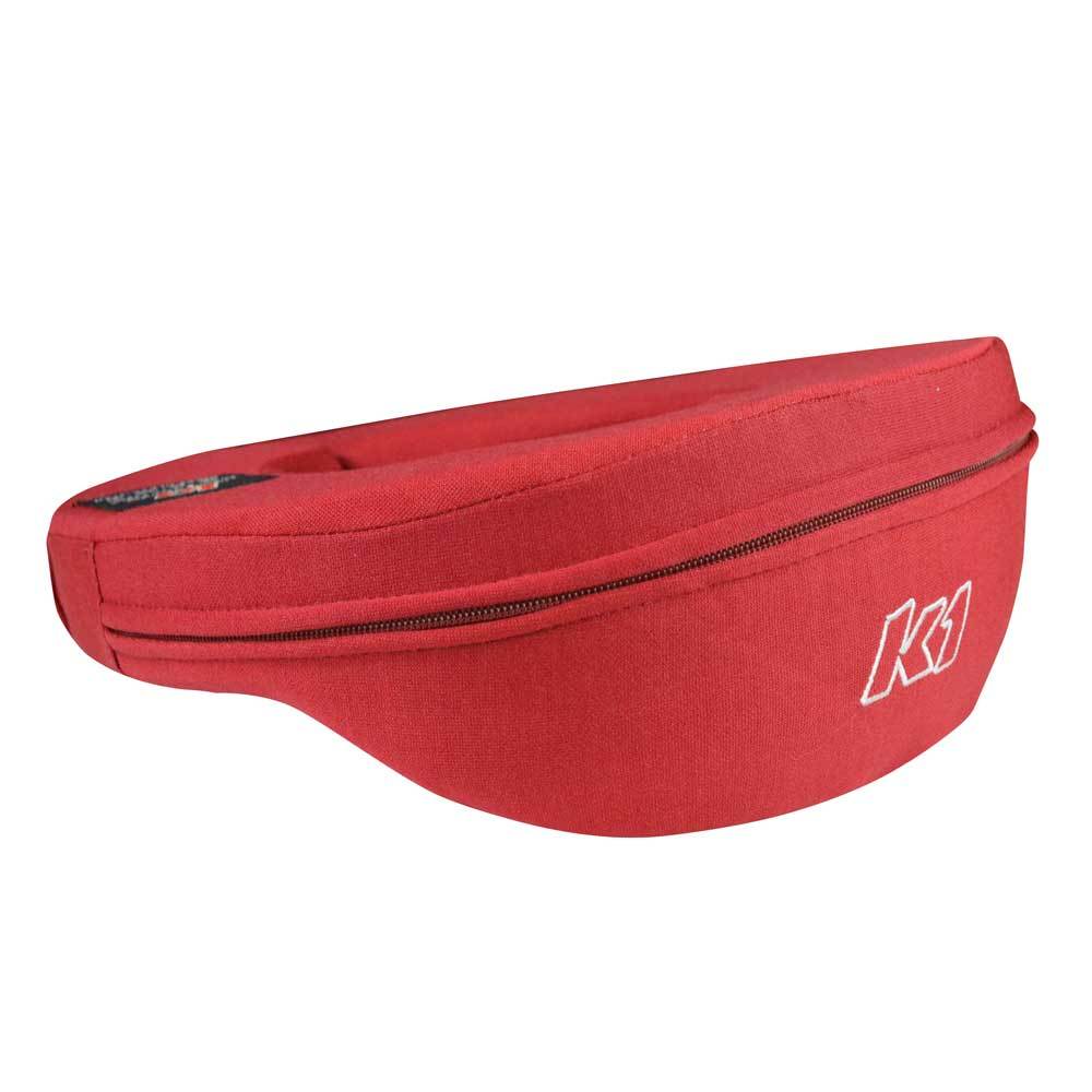 K1 RaceGear Carbon Look Neck Support - Red - Adult