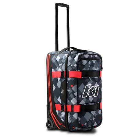 K1 RaceGear Atlas Roller Gear Bag - Black / Gray / Red / White