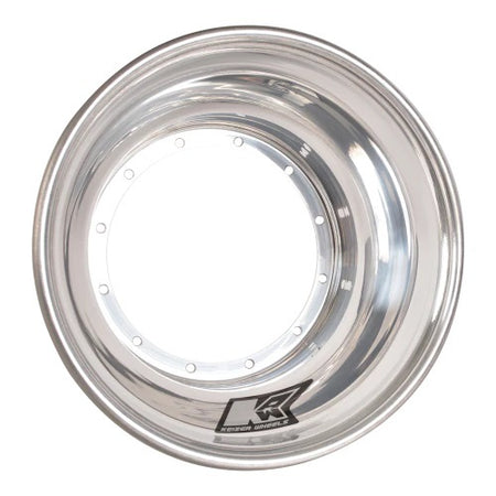 Keizer Aluminum Inner / Outer Wheel Shell - 10 x 3 in - Polished